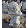 marble figure status  Sleeping cute little angel